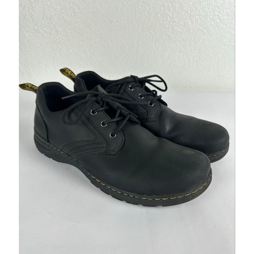 Dr. Doc Martens Gilmer Soft Wair Men's Size 13 Casual Walking Shoe Black Leather - Picture 2 of 8